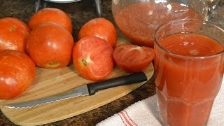 How to Make Simple Tomato Juice from Fresh Tomatoes  RadaCutlerycom [upl. by Lilly]