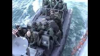 Navy SEALs Training At Sea [upl. by Ardnuhs]