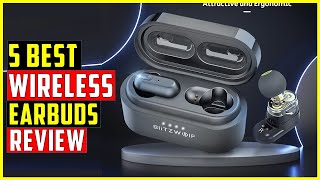 ✅TOP 5 BEST WIRELESS EARBUDS in 2023  BEST EARBUDS REVIEW [upl. by Lieno193]