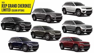 2024 Jeep Grand Cherokee 3Row Limited  Color Options  Images  AUTOBICS [upl. by Anton]