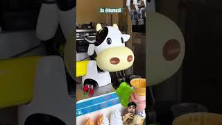 ICE CREAM RASA VANILA BUATAN SAPI ⁉️ humozii icecream food dessert [upl. by Partridge]