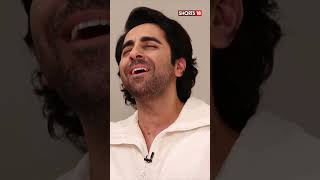 Actor Ayushmann Khurrana Sings Ambara Barasya Paani Song  Ayushmann Khurrana Singing  shorts [upl. by Alleul]