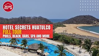 SECRETS HUATULCO HOTEL FULL TOUR [upl. by Anahsirk]