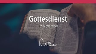 Gottesdienst der FeG Frankfurt  191123 [upl. by Leanard]