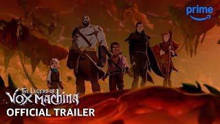 The Legend Of Vox Machina Season 3  Official Trailer  Prime Video [upl. by Essam]