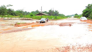 BAWDIE ASANKRANGWA  ASANKRAGYWA ROAD IN DEPLORABLE STATE [upl. by Atsocal706]