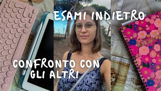 studyvlog e QampA ESAMI INDIETRO e CONFRONTO con i COLLEGHI di università  LG 🧠 [upl. by Eked]