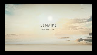 LEMAIRE  FallWinter 2022 Show [upl. by Droffig]