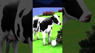 गाय और नागिन के अंडे  Cow Video  Animals Stories  Hindi Stories  Hindi Kahani  shorts [upl. by Socher]