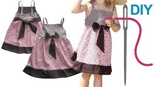 Kleid nähen für Anfänger – DIY festliches Kleid „Alina“ [upl. by Ahseinar]