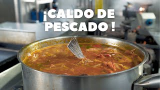 Caldo de Pescado fumet para Paella o Fideuà [upl. by Ricardo791]