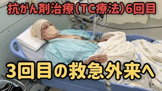 【抗がん剤治療】6回目投与後、またまた救急外来へ！ [upl. by Nnaeirb]