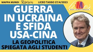 La lezione di Lucio Caracciolo Guerra in Ucraina e sfida UsaCina tutto un altro mondo [upl. by Sarazen]