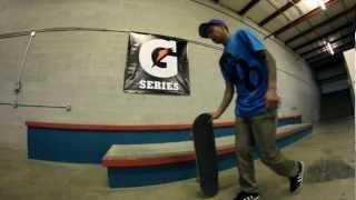 Chaz Ortizs Skateboard Training Facility [upl. by Nalyorf]