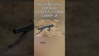 Florida Constitutional Carry 🇺🇸 [upl. by Nitsua]