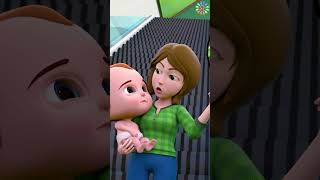 Be Careful At The Escalator Song  Kids Songs amp Nursery Rhymes  Shorts [upl. by Merla]