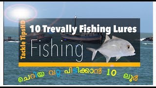 10 Trevally fishing lures by tackle tips [upl. by Bravar]