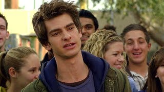 Peter Parker vs Flash  High School Life  The Amazing SpiderMan 2012 Movie CLIP HD [upl. by Ahtebbat]