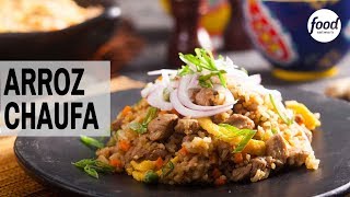 ARROZ CHAUFA  COZINHA FOOD NETWORK [upl. by Dorotea]