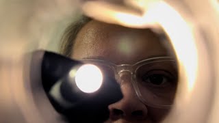 ASMR Getting Eyelashes Out of Your Eyes Detailed Eye Exam amp Color Vision Testing  Medical Roleplay [upl. by Ardnikal]