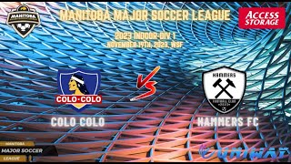 November 19th WSF Div 1 Colo Colo vs Hammers FC [upl. by Nelleyram]