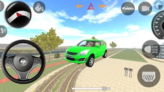 INDIAN CAR 🚗 SIMULATOR 🎮GAME DRIVE WITH SWIFT IN THE CITY trendingviralgamingswift viral [upl. by Elah]