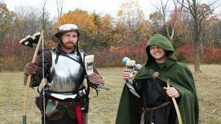 Get Your Drink On Like A Viking With These Epic Larp Drinking Horns [upl. by Nadruoj]