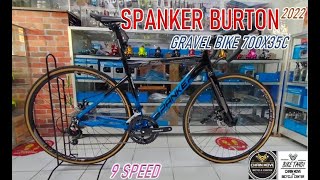 SPANKER BURTON GRAVEL BIKE 700x35C [upl. by Atnicaj]