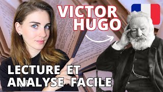 Slow Reading of a French Poem  Victor Hugo 🔎 Easy Explanations [upl. by Elroy]