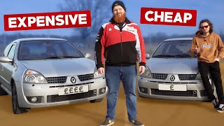 Renault Clio 182 Expensive VS Cheap Episode 1 [upl. by Teilo]