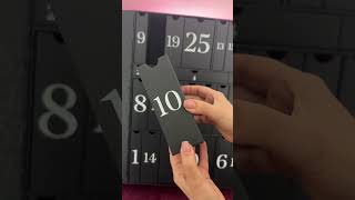 Latest in Beauty advent calendar 2024 quick unboxing randomlifestylevlog adventcalendar unboxing [upl. by Seko629]