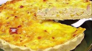 Receita de QUICHE DE FRANGO DESFIADO [upl. by Vick998]