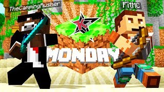 Minecraft Monday Tournament w FitMC  2B2T Team Week 8 [upl. by Nylednarb]