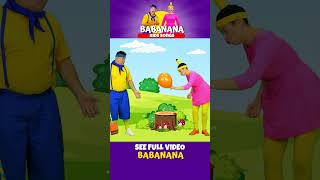 Balloon Finger Family Song  Babanana Shorts shorts [upl. by Lord]