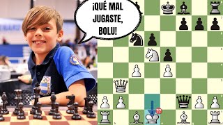 ¡Niño argentino HUMILLA a Gran Maestro en 13 JUGADAS 😱 Shankland vs Schnaider 2024 [upl. by Nnaeel]