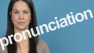 How to Pronounce PRONUNCIATION in American English [upl. by Stoat]