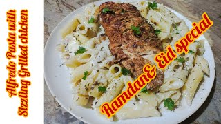 Easy Chicken Alfredo penneBetter than Restaurant Alfredo Pasta [upl. by Heidie]