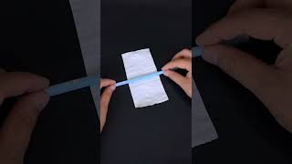 Do you understand this trick of using chopsticks to go through white paper [upl. by Sifan]