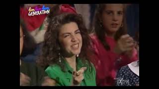 Cristina DAvena  a Bim Bum Bam con bambini  Cristoforo Colombo  1992 [upl. by Stinson]