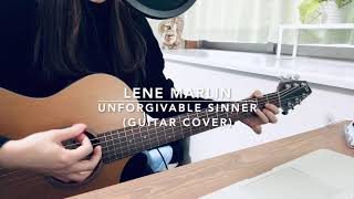 unforgivable sinner  Lene Marlin guitar cover [upl. by Salazar]