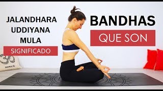 BANDHAS que son tecnica significado en yoga  Tutorial completo  Elena Malova [upl. by Secunda340]