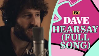 Lil Dicky Performs quotHearsayquot  Scene  Dave  FX [upl. by Shayn]