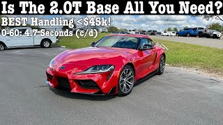 2023 Toyota GR Supra 20T TEST DRIVEFULL REVIEW [upl. by Gerard]