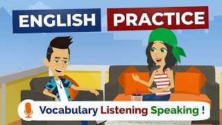 Learn English Speaking with Easy Shadowing English Conversation Practice [upl. by Ainyt]