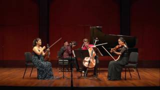 Piazzolla  Four Seasons Verano PortenoSummer Piano Quartet [upl. by Alehs]