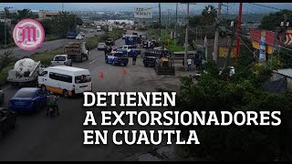 Detienen a extorsionadores en Cuautla [upl. by Eiramesor868]