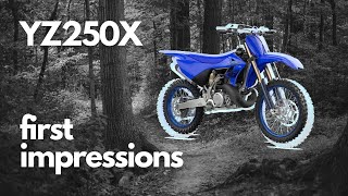 2024 Yamaha YZ250X FIRST RIDE amp IMPRESSIONS [upl. by Adrien]