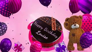 Happy Birthday Louise Personalized Birthday Song for Louise [upl. by Peedsaj]