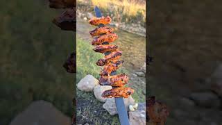 Chicken wings and sauce  Tavuk kanat ve sosu kitchen outdoors outsurvival [upl. by Diandre]