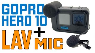 GOPRO HERO 10 and a LAV MIC  Good audio combination [upl. by Alexandr]